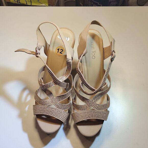 BRAND NEW ME TOO WEDGE STYLE OPEN TOE ANKLE STRAP WOMEN"S SANDAL - Picture 3 of 15